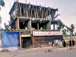 Notice served on MLA�s wife for unauthorised construction